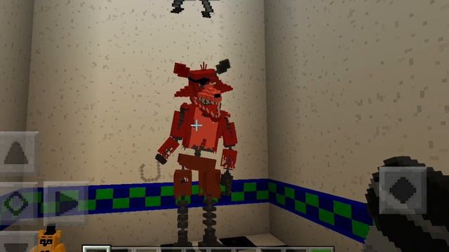 КТО ЭТО? ЭТО ФОКСИ? НЕТ ЭТО ОБЗОР МОДА НА FNAF В Minecraft PE смотреть онлайн