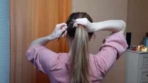 СУПЕР ПРОСТАЯ УКЛАДКА НА ДЛИННЫЕ ВОЛОСЫ ЗА 1 МИНУТУ