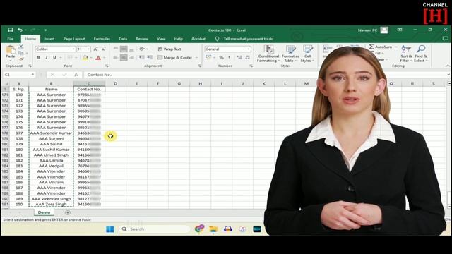 How to make WhatsApp group from excel sheet's contacts. смотреть онлайн