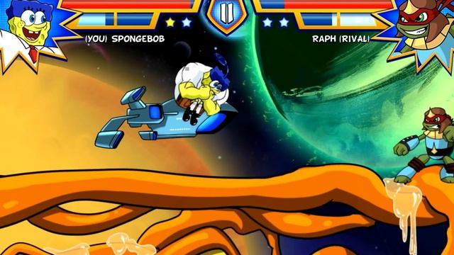 Super Brawl 4 - SpongeBob SquarePants - Cartoon Movie Game - New Episodes 2015 HD смотреть онлайн