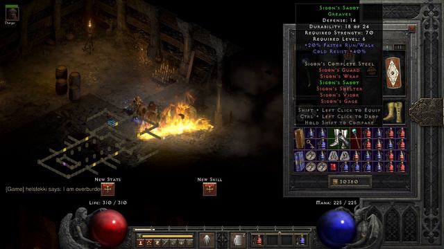 How I got Sigon's Sabot, set item greaves - Diablo 2 Resurrected: Season 6 смотреть онлайн