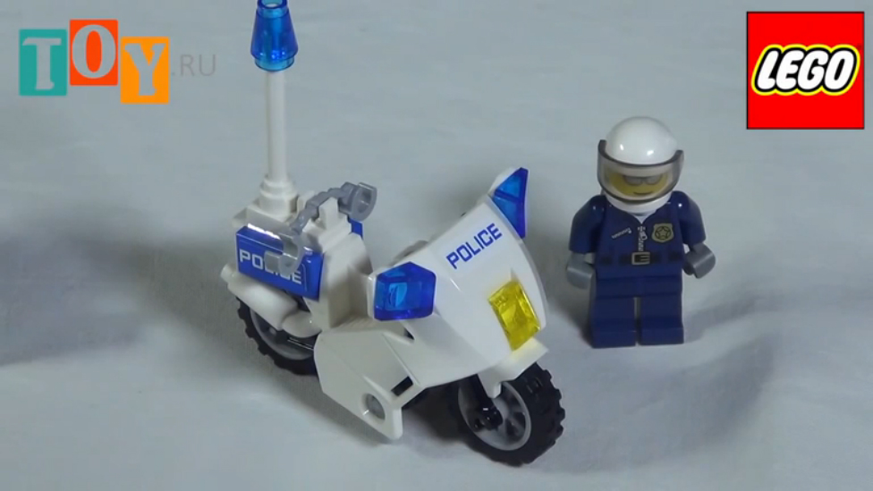 Конструктор Лего Город (Lego City) Погоня за воришкой 60041 смотреть онлайн