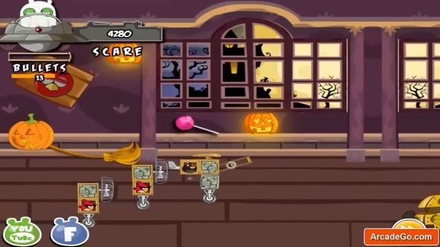 Bad Piggies Halloween Walkthrough - Halloween Games смотреть онлайн