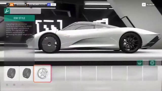 McLaren Speedtail Forza Horizon 4