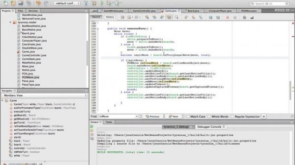 Java Chess App - Move Class Update