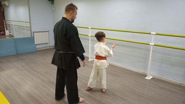 Sanchin kitae Uechi Ryu karate Okikukai Russia Moscow dojo Sensei Rubin смотреть онлайн