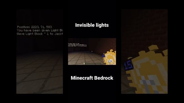 How to get invisible lights in Minecraft Bedrock 1.18 смотреть онлайн