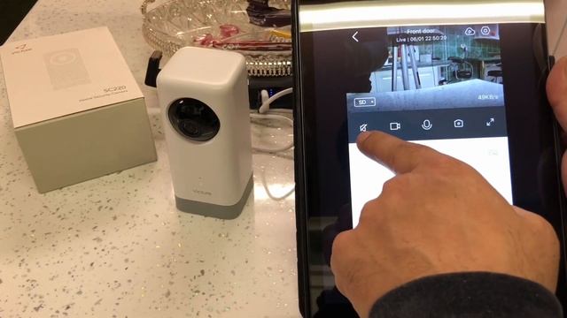 Victure SC220 Security Camera Connecting To Wi-Fi & Digit Cam смотреть онлайн