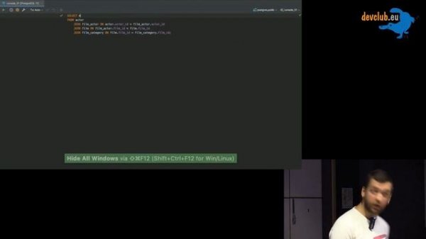 2019.12.17 Максим Соболевский - DataGrip — IDE для SQL от JetBrains