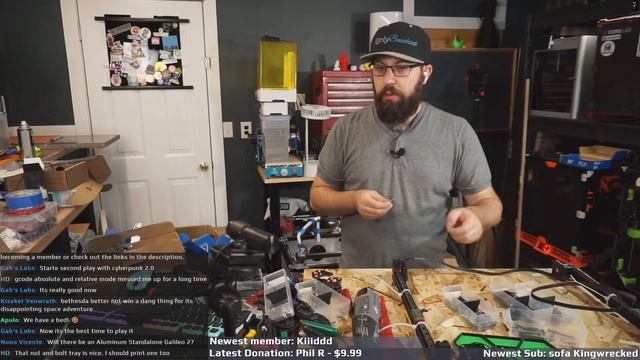 Lets Mod A Voron! V2.4 Updating Part 2 #livestream #3dprinting