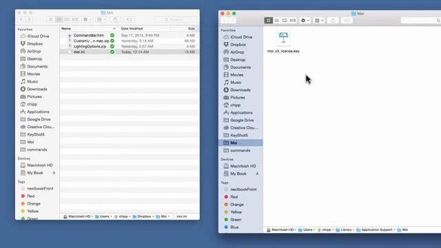 MoI3D Dropbox Config Tutorial for Mac смотреть онлайн