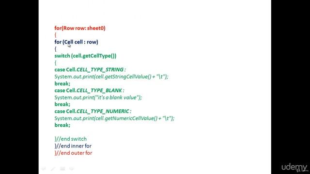 36 Java Stream Apache POI Reading Excel Files, Extended Loops смотреть онлайн