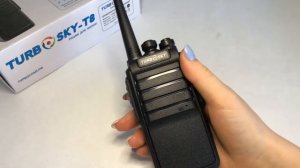 Рация Turbosky T8 . Обзор функций