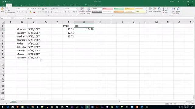 Excel 2016 : How to Autofill смотреть онлайн