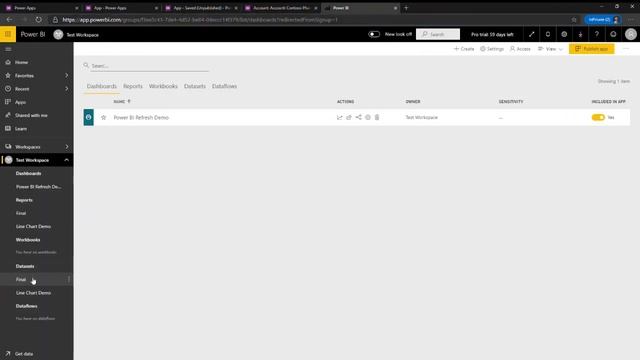 Power Bi Data Refresh in Canvas Apps смотреть онлайн