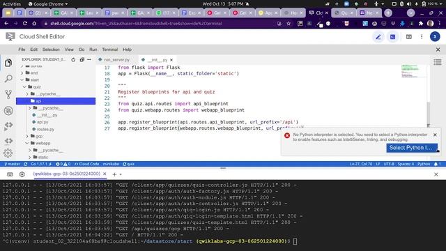 App Dev - Storing Application Data in Cloud Datastore: Python смотреть онлайн