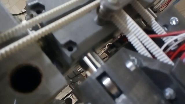 Мой CoreXY 3D принтер #7 (первый запуск)