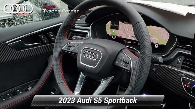 New 2023 Audi S5 Sportback Prestige, Vienna, VA 23A0796