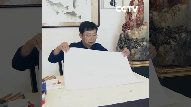 Как нарисовать картину с помощью рыбы? смотреть онлайн