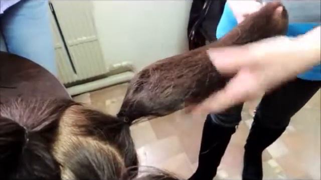 Прическа к празднику. смотреть онлайн