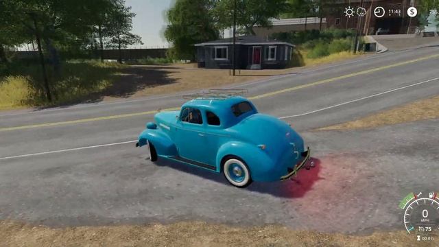 1939 CHEVY COUPE - Farming Simulator 2019 - Little Test Drive [FS 19 LS 19 Historic Car Mod] смотреть онлайн