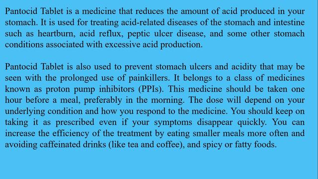 Pantocid Tablet | Peptic Ulcer treatment | Sunpharma limited смотреть онлайн