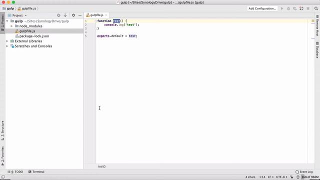 Что собой представляет gulpfile js и запуск первой задачи смотреть онлайн