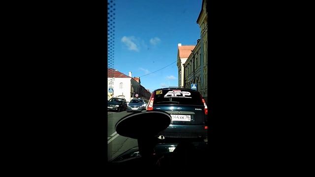 Рыбинск.ДТП на набережной у музея. смотреть онлайн