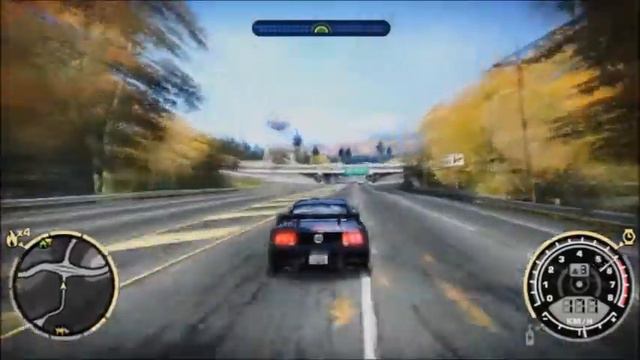 NFS Most Wanted 2005 Mustang Razor смотреть онлайн