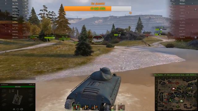 пацан попал на ютуб! увидите его почти в самом конце ! World of Tanks! смотреть онлайн