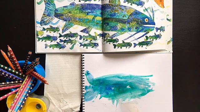 Совместное рисование с малышом 1,4 года смотреть онлайн