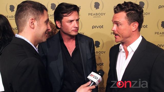 Clayne Crawford & Aden Young At The Peabody Awards