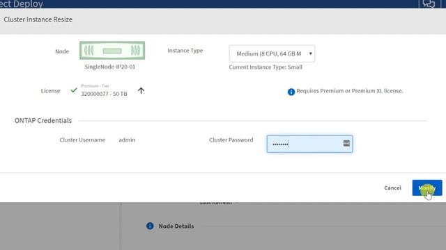 Resizing a NetApp ONTAP Select Cluster Node смотреть онлайн