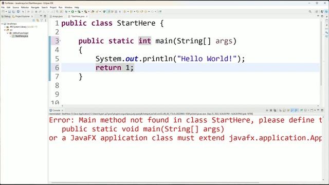 Java all about main method смотреть онлайн
