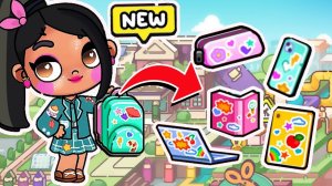 ОБНОВЛЕНИЕ  ШКОЛНЫЕ ПРИНАДЛЕЖНОСТИ  ГАДЖЕТЫ - СЕКРЕТЫ в AVATAR WORLD !