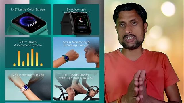 Amazfit Bip U Pro || Smart watch || Full -Details⚡Alexa ! GPS ! Heart Rate⚡Features ! Price смотреть онлайн