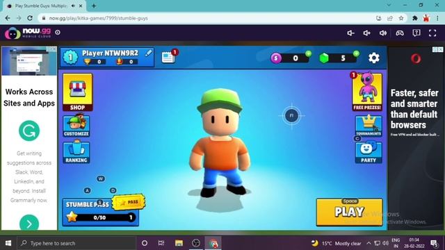 HOW TO PLAY STUMBLE GUYS ON LOW END PC WITHOUT EMULATOR | STUMBLE GUYS 34BIT PROBLEM SOLVED смотреть онлайн