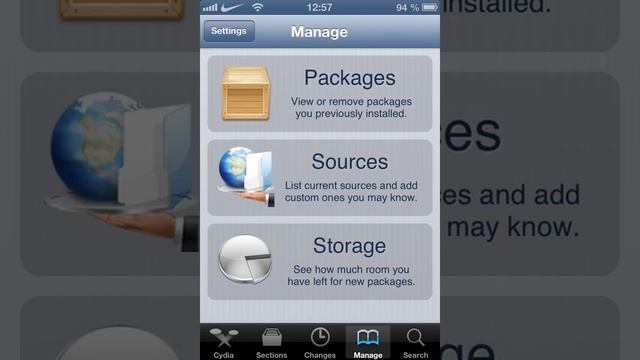 Как пользоваться Cydia