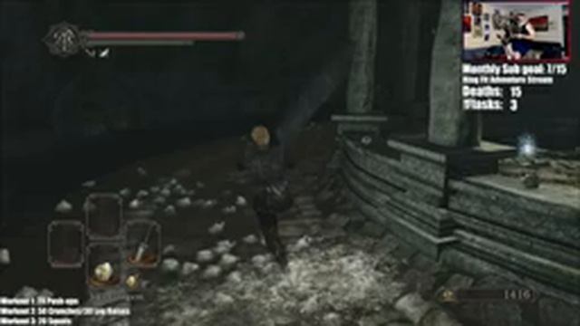 Git Gud or Git Fit Bike Mode - Dark Souls II Round 3 смотреть онлайн