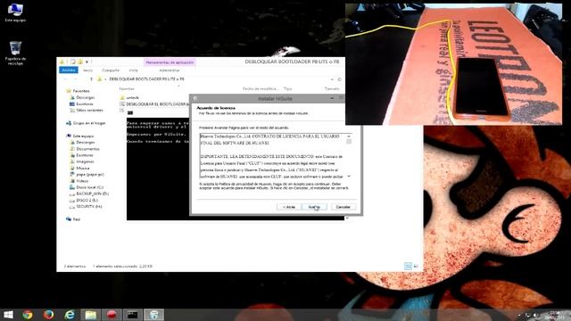 DESBLOQUEO BOOTLOADER HUAWEI - P8 - P8 LITE (METODO ANTIGUO) смотреть онлайн
