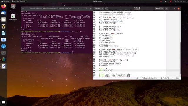 CERN ROOT Tutorial 13: Adding Text and Decorations to Plots смотреть онлайн
