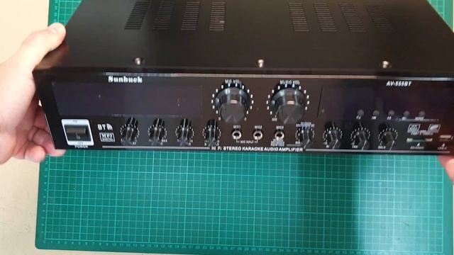 Sunbuck AV-555BT Karaoke Amplifier 4000W? Что внутри? Посылка с АлиЭкспресс смотреть онлайн