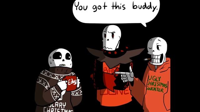 Christmas Party AU Movie (Undertale Comic Dub) смотреть онлайн