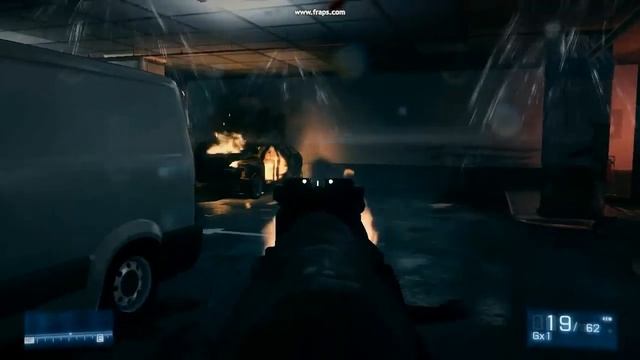 Battlefield 3 8600GT Ultra low Settings 1280x720 смотреть онлайн