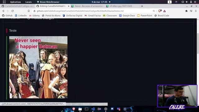 Customizando seu Readme .md ou qualquer arquivo Markdown - Mini Curso de Git e GitHub (Aula 02) смотреть онлайн