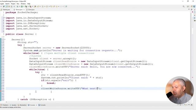 TP1 SOCKET JAVA смотреть онлайн