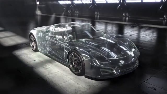 реклама Porsche 918
