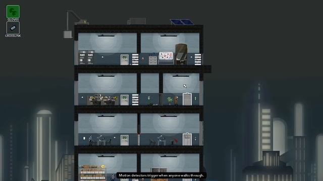 Прикольная игра 2012(Gunpoint- a game about rewiring things and punching people) смотреть онлайн