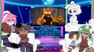 sb (security breach) react to "michael afton" part 2 |afton family song remix|