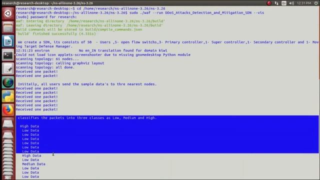 DDoS Attacks Detection and Mitigation in SDN Projects | DDoS Attack Detection using Python смотреть онлайн